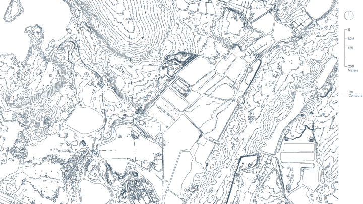 Phase one contours